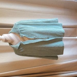 Vintage Longer Crop blazer Shacket Green.